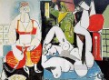 Las mujeres de Argel Delacroix VIII 1955 Pablo Picasso